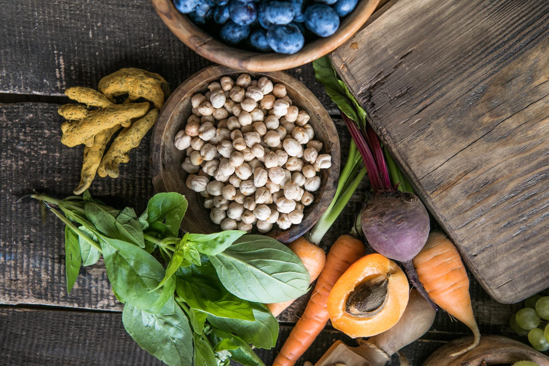 Large collection of the worlds healthiest foods very high in ant